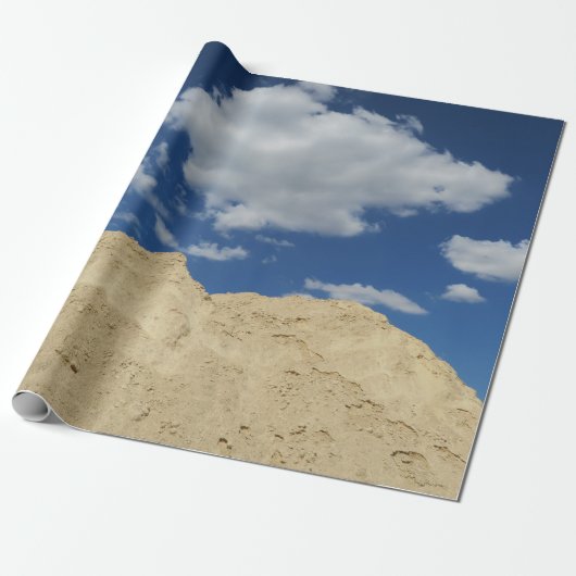 自然，空，青，白，日光，色，雲 ラッピングペーパー (アンロールド)