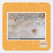 自然#45 スクエアシール (正面)