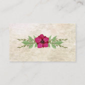 自然, Cranberry-Plumのレ結婚ジストリカード エンクロージャーカード (裏面)