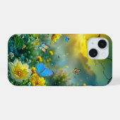 自然 iPhone 15ケース (裏面横)
