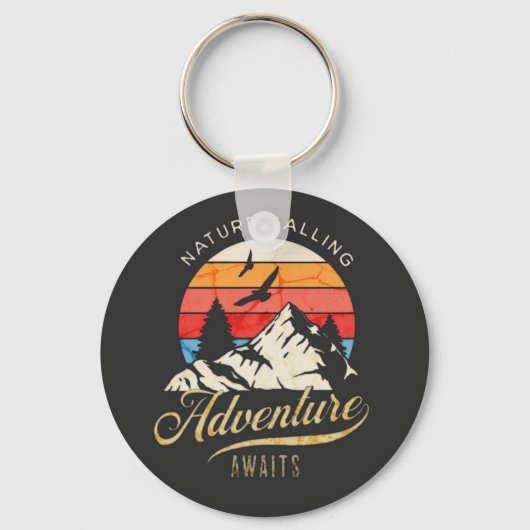 自然 | Mountain Adventure Awits キーホルダー (正面)