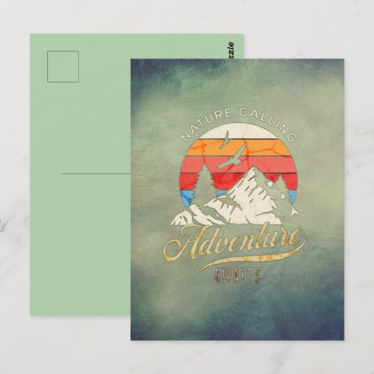 自然 | Mountain Adventure Awits ポストカード (正面/裏面)