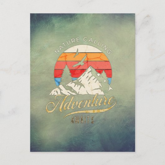 自然 | Mountain Adventure Awits ポストカード (正面)