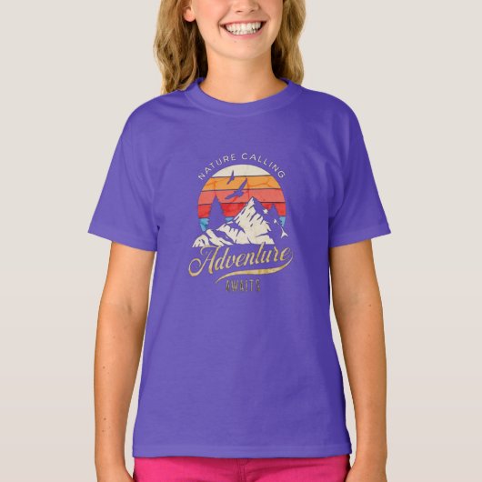 自然 | Mountain Adventure Awits Tシャツ (正面)