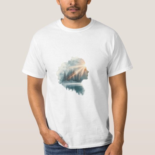 自然 Tシャツ (正面)