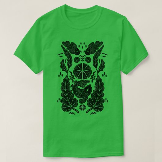 自然 Tシャツ (デザイン正面)