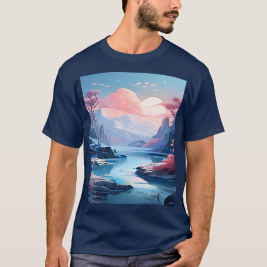 自然 Tシャツ (正面)