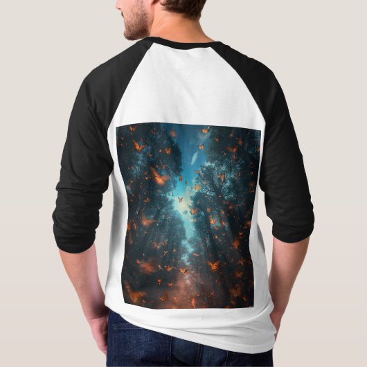 自然 Tシャツ (裏面)