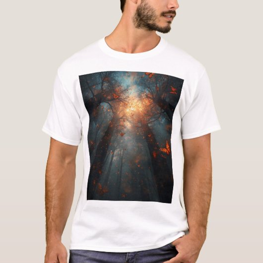 自然 Tシャツ (正面)