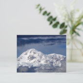 自然Alaska Denali Landscape写真 ポストカード (スタンド正面)