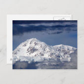 自然Alaska Denali Landscape写真 ポストカード (正面/裏面)