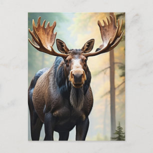 *~*自然AP49 MOOSEウッズフォレスト登山 ポストカード