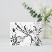 自然B/Wはがき ポストカード (スタンド正面)