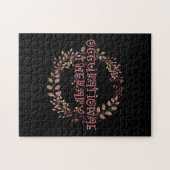 自然OTAセラピストOTエクササイズ葉職業 ジグソーパズル (横)