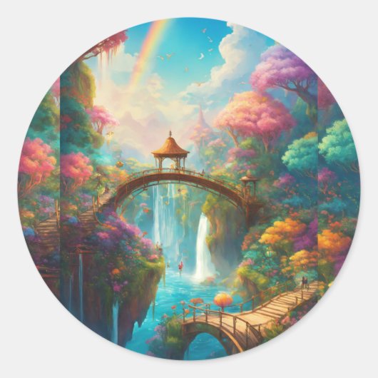 自然Tシャツコレクションのセレニティ ラウンドシール (正面)