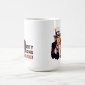 「自由あなたから」はコーヒー・マグを始めます コーヒーマグカップ (中央)