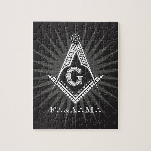 自由および受け入れ石工ロゴ2016040740 ジグソーパズル (縦)