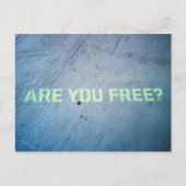 自由か ポストカード (正面)