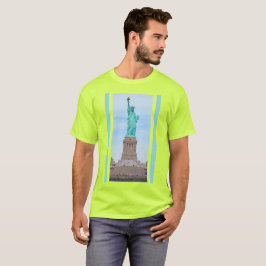 自由が世界を照らす ラザルス詩 Tシャツ