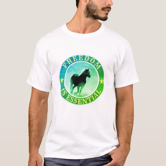 自由が必須(軽)Tシャツ Tシャツ (正面)