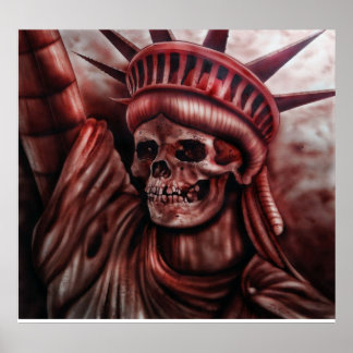 自由が衰退した ポスター