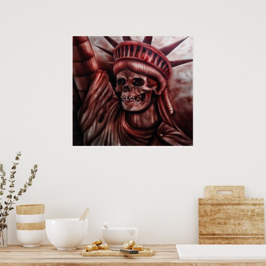 自由が衰退した ポスター (キッチン)