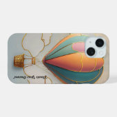 「自由が見つかった」 iPhone 15ケース (裏面横)