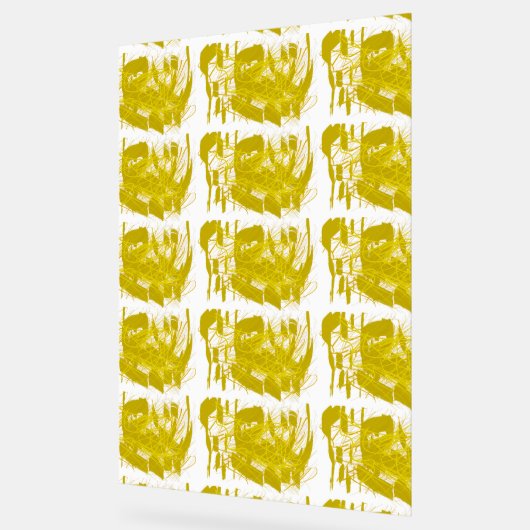 自由だ！ アクリルサイン (傾斜)