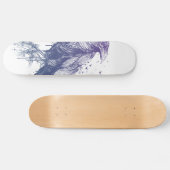 自由であるために生まれて下さい スケートボード (横)