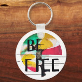 自由である キーホルダー (裏面)