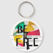 自由である キーホルダー (裏面)