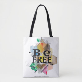 自由である トートバッグ