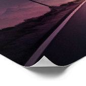 自由である | moonlightで乗るバイク ポスター (角)