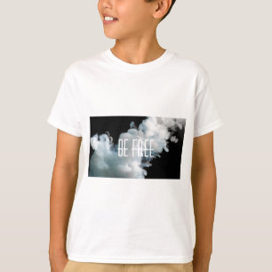 自由でであって下さい Tシャツ