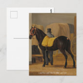 自由でロストしたポスター ポストカード (正面/裏面)