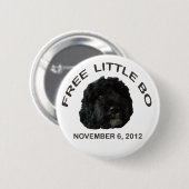 自由で小さいBOはボタンがかかります 缶バッジ (正面&裏面)