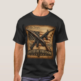 自由で結ばれて Tシャツ