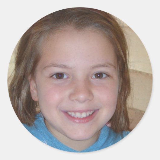 自由で自由な滞在 ラウンドシール (正面)