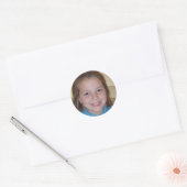 自由で自由な滞在 ラウンドシール (封筒)