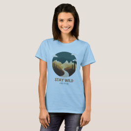 自由で自由な滞在 Tシャツ