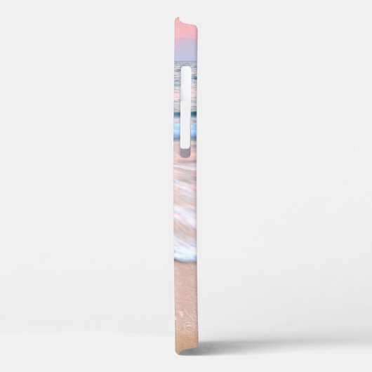 自由で荒々しい生活を続ける | ビーチ撮影引用文 Case-Mate iPhoneケース (裏面 / 左)