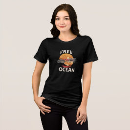 自由として海 – 沿岸の自由の美学 トライブレンドTシャツ