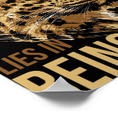 自由とはヒョウの恋人はっきりしたポスターである ポスター (角)