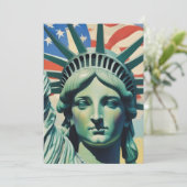 自由とアメリカ国旗のニューヨークの女神 シーズンカード (スタンド正面)