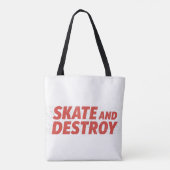 自由とエッジのあるストリートウェア。 トートバッグ (裏面)