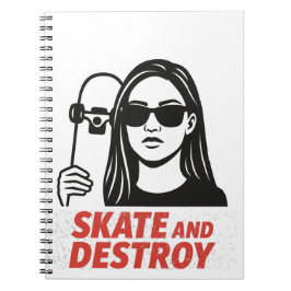 自由とエッジのあるストリートウェア。 ノートブック