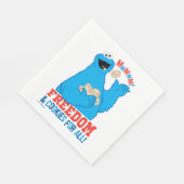 自由とクッキーを皆に！ スタンダードランチョンナプキン (角)