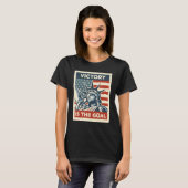 自由と希望の象徴アメリカの自由の女神 Tシャツ (正面フル)