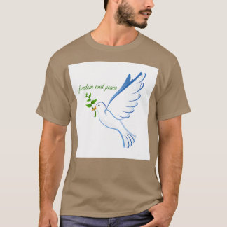 自由と平和2 Tシャツ