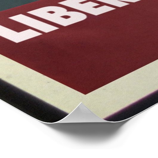 自由と正義のための全ての – Pro-Unionポスター ポスター (角)